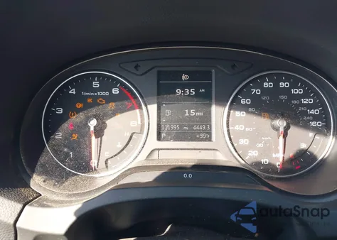 2015 Audi A3 2.0T Premium z USA, uszkodzony, nr VIN WAUBFGFF0F1016131